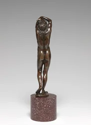 Stálé mládí, známé jako Narcis, kolem roku 1650 (měď a bronz)